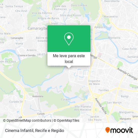 Cinema Infantil mapa