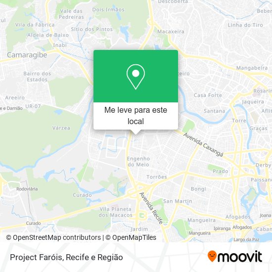 Project Faróis mapa