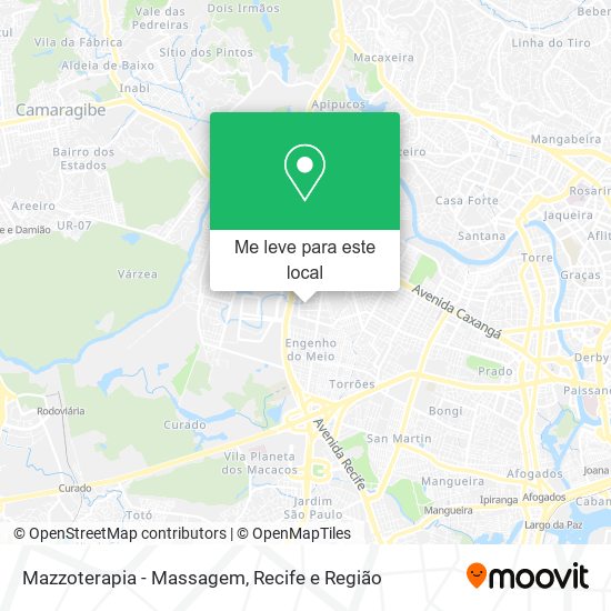 Mazzoterapia - Massagem mapa