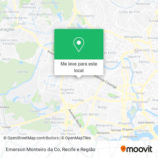 Emerson Monteiro da Co mapa