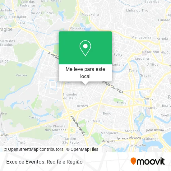 Excelce Eventos mapa