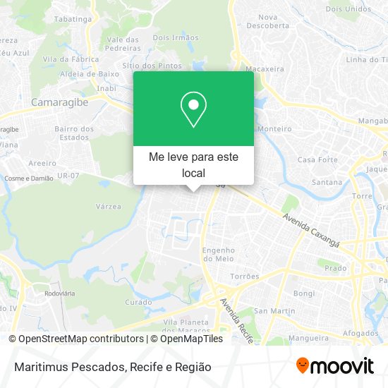 Maritimus Pescados mapa