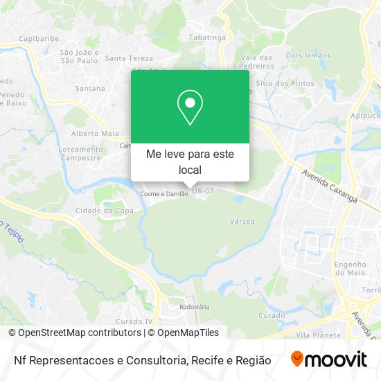 Nf Representacoes e Consultoria mapa