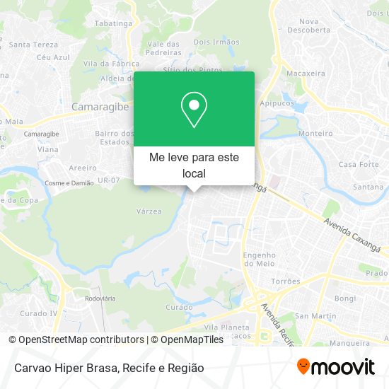 Carvao Hiper Brasa mapa