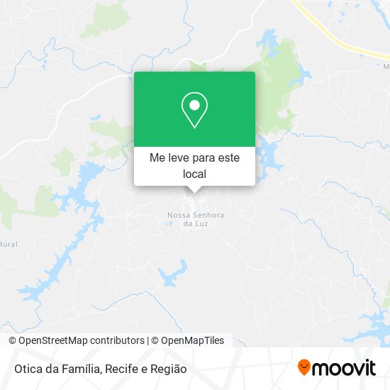 Otica da Família mapa
