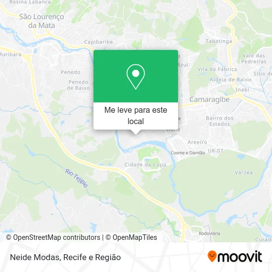 Neide Modas mapa