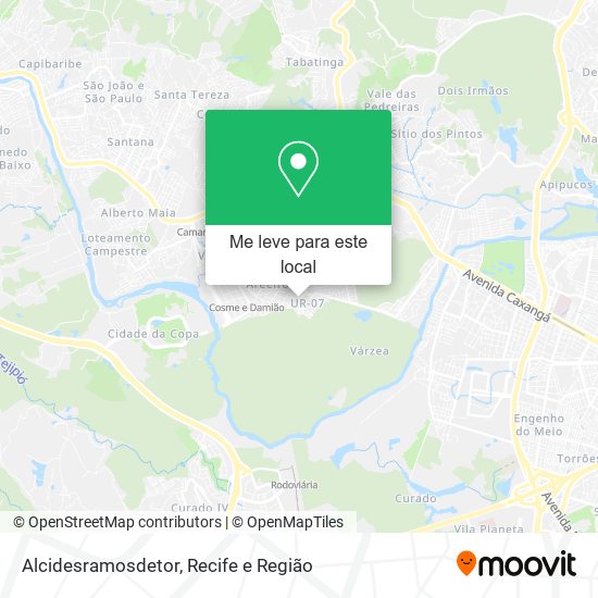 Alcidesramosdetor mapa