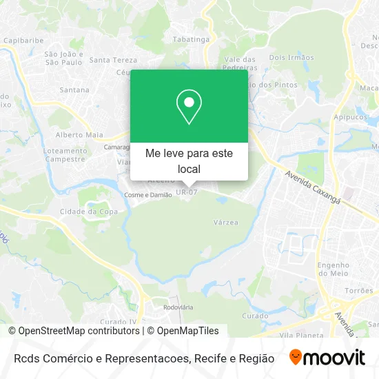 Rcds Comércio e Representacoes mapa