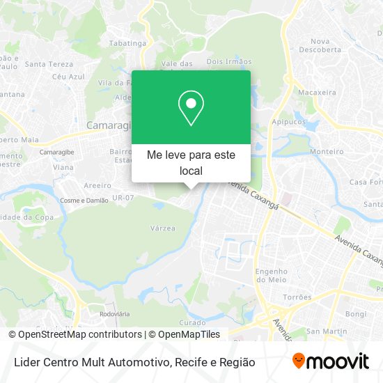 Lider Centro Mult Automotivo mapa