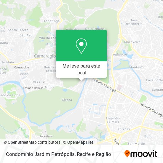 Condomínio Jardim Petrópolis mapa