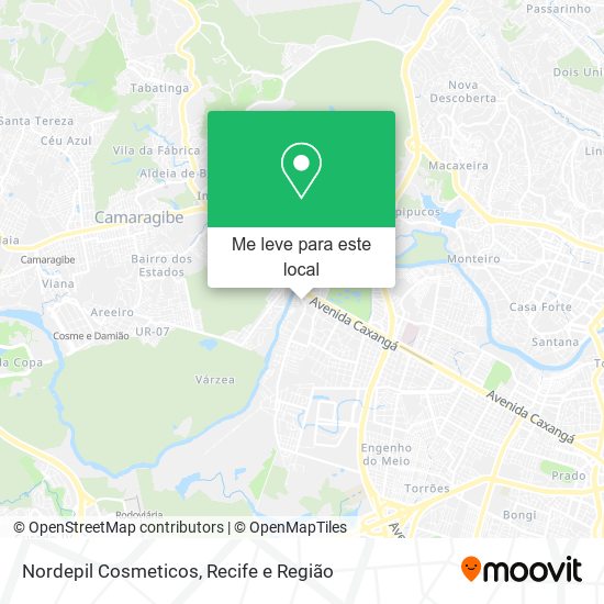 Nordepil Cosmeticos mapa