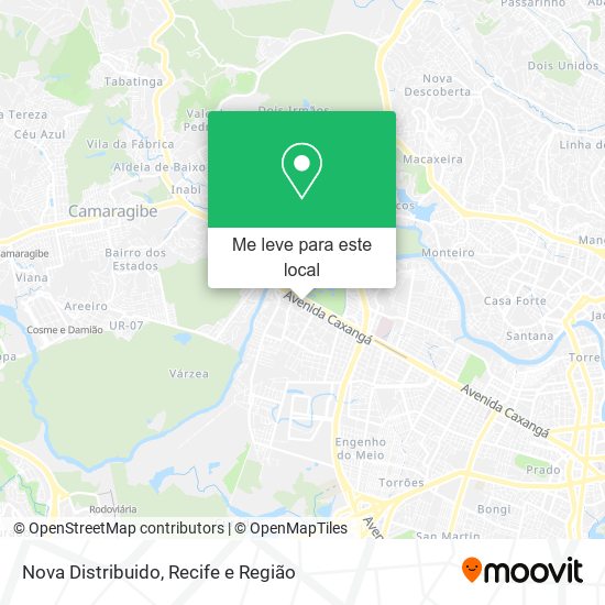 Nova Distribuido mapa