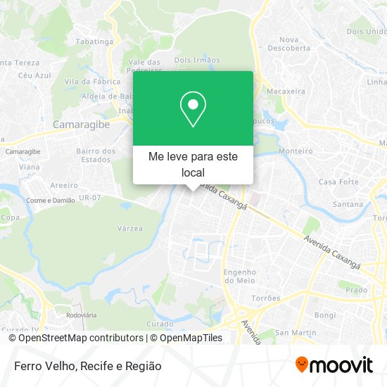 Ferro Velho mapa
