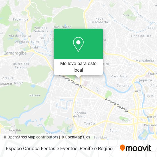 Espaço Carioca Festas e Eventos mapa