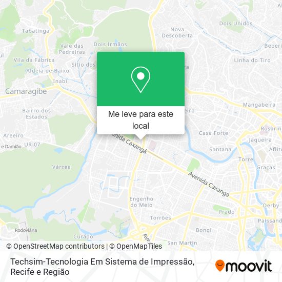 Techsim-Tecnologia Em Sistema de Impressão mapa