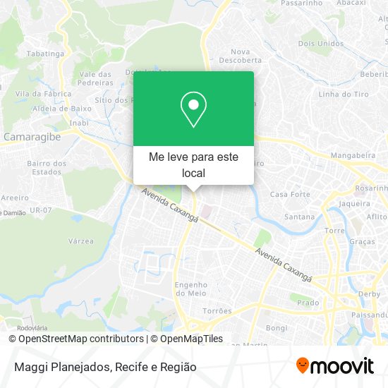 Maggi Planejados mapa