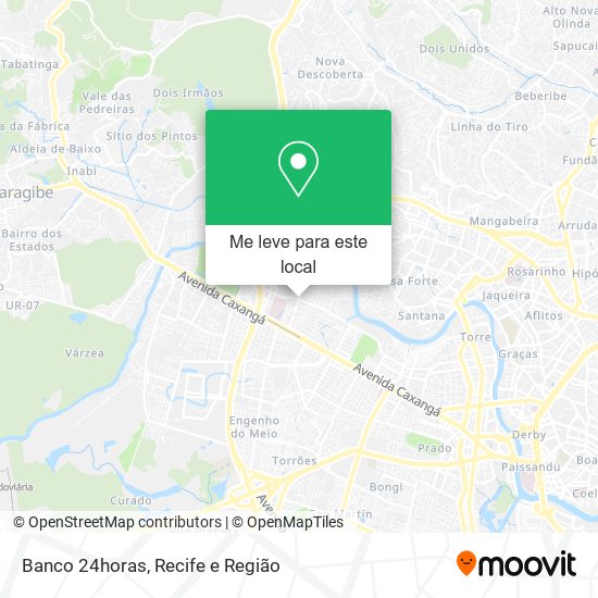 Banco 24horas mapa
