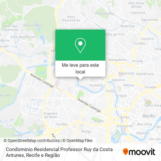 Condominio Residencial Professor Ruy da Costa Antunes mapa