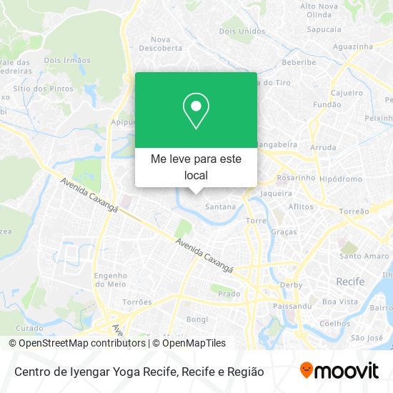Centro de Iyengar Yoga Recife mapa