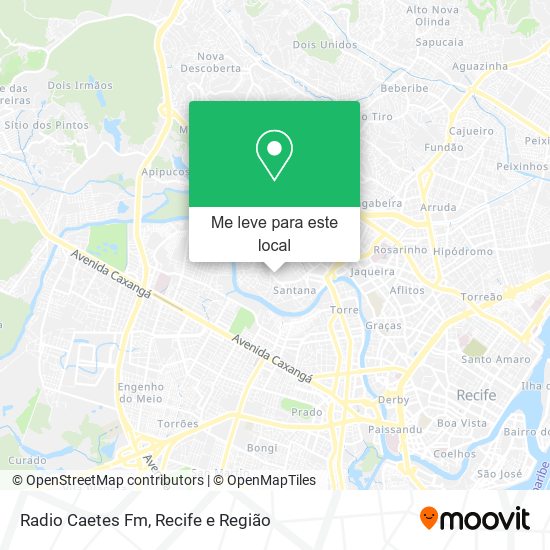 Radio Caetes Fm mapa