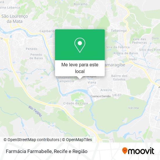 Farmácia Farmabelle mapa