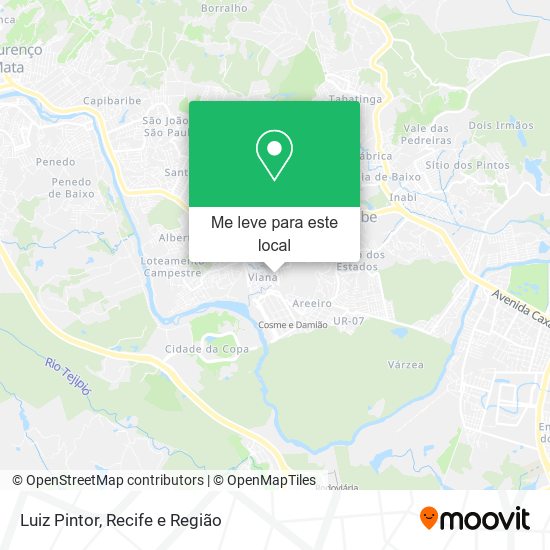 Luiz Pintor mapa