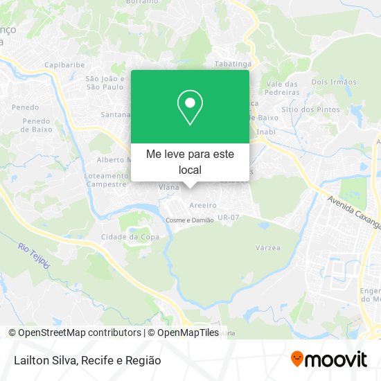 Lailton Silva mapa