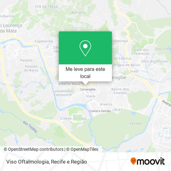 Viso Oftalmologia mapa