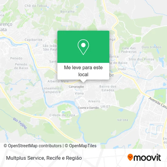 Multplus Service mapa