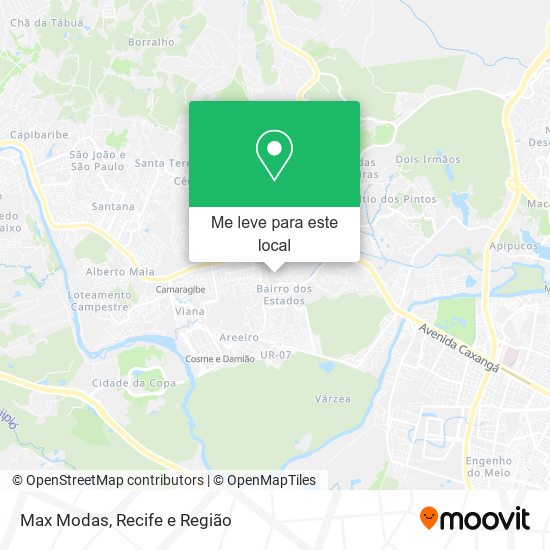 Max Modas mapa