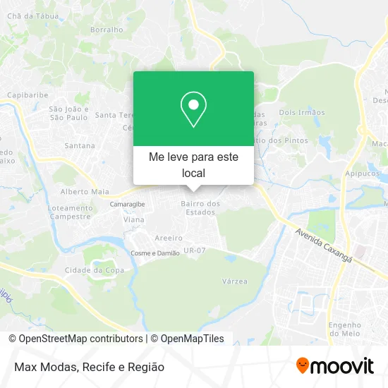 Max Modas mapa