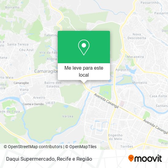 Daqui Supermercado mapa