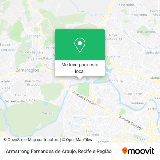 Armstrong Fernandes de Araujo mapa