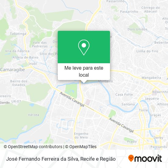 José Fernando Ferreira da Silva mapa