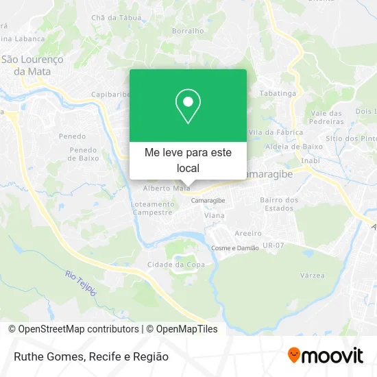 Ruthe Gomes mapa