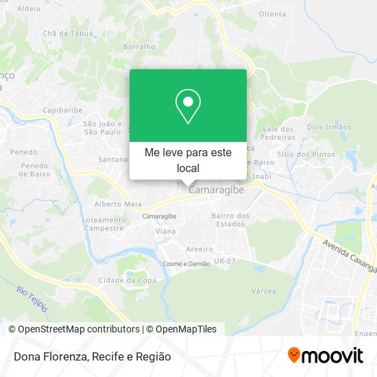 Dona Florenza mapa