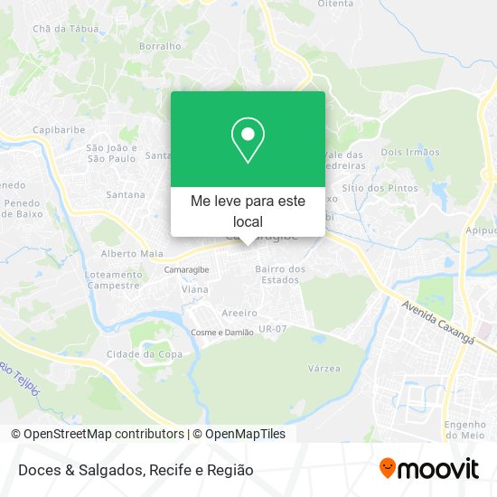 Doces & Salgados mapa