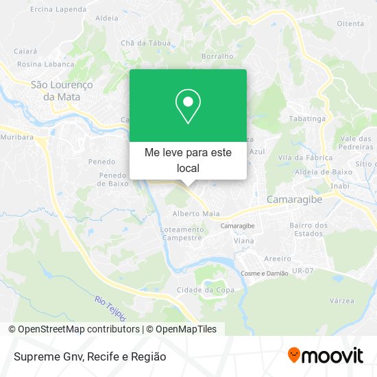 Supreme Gnv mapa