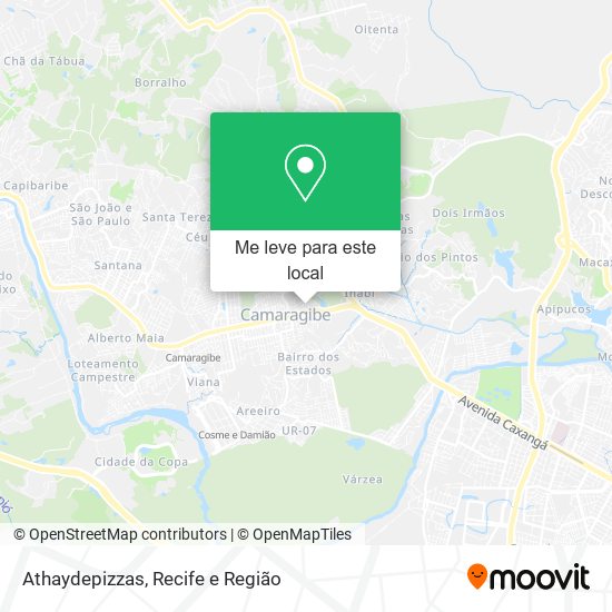 Athaydepizzas mapa