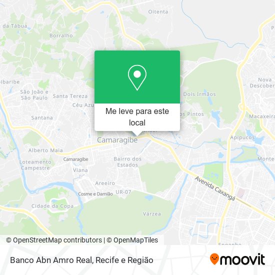 Banco Abn Amro Real mapa