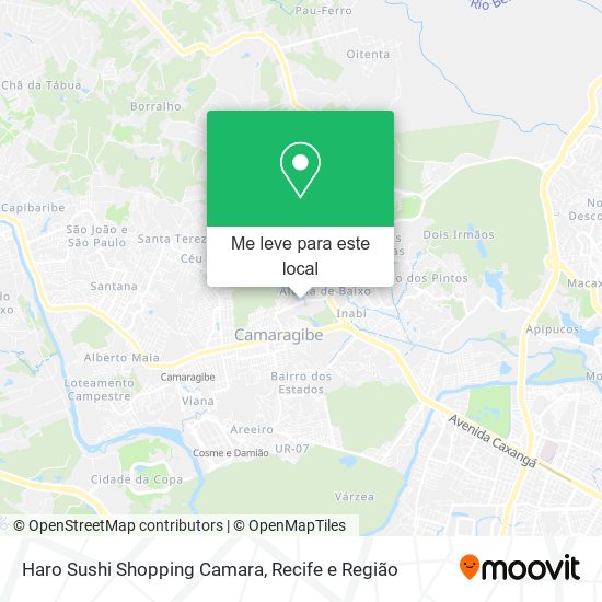 Haro Sushi Shopping Camara mapa