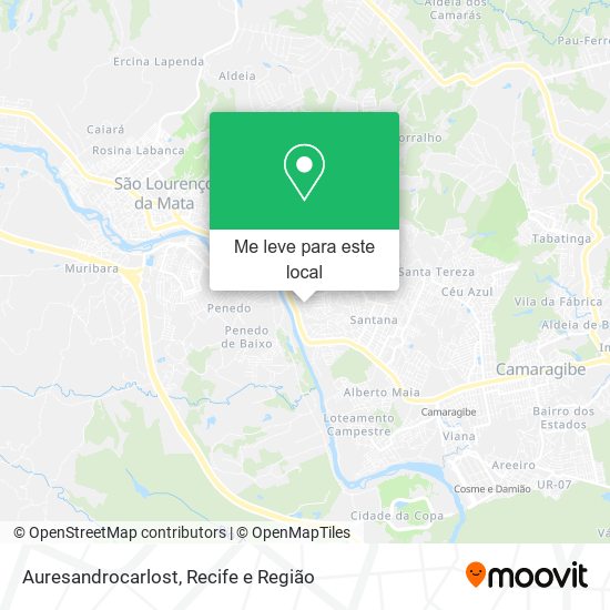 Auresandrocarlost mapa