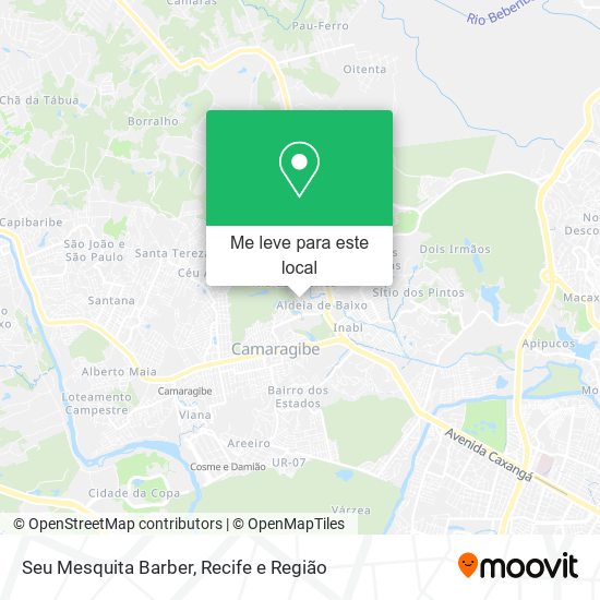 Seu Mesquita Barber mapa