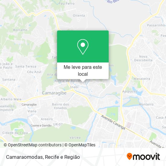 Camaraomodas mapa
