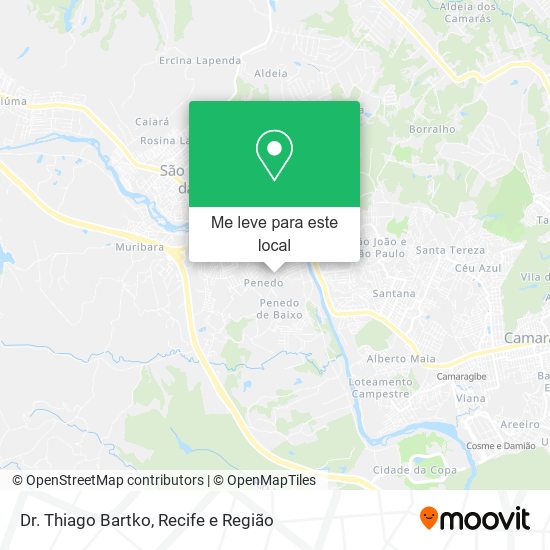Dr. Thiago Bartko mapa