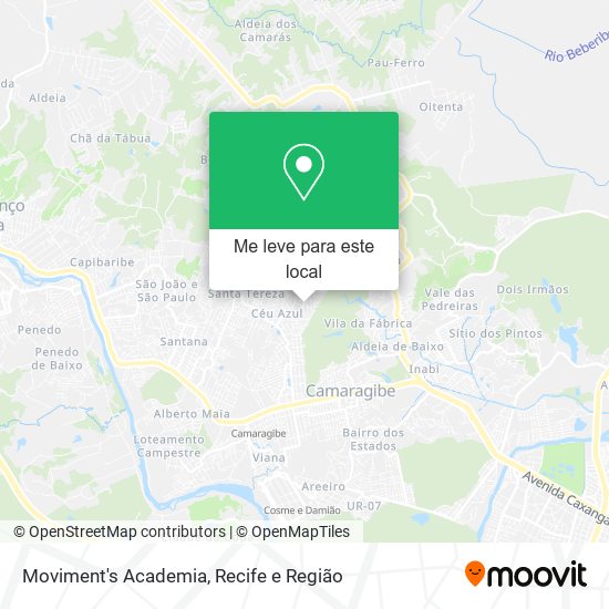 Moviment's Academia mapa