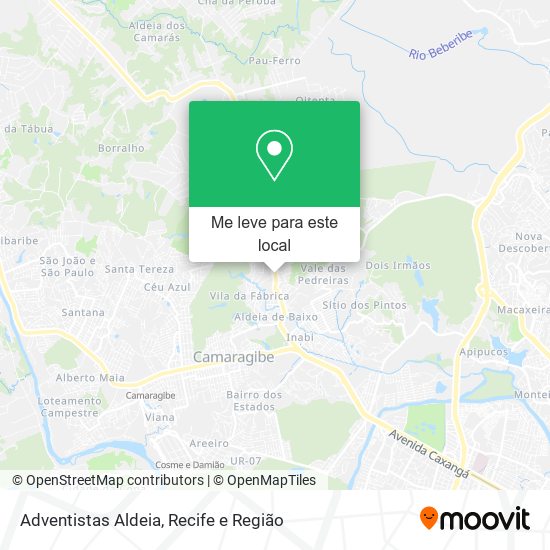 Adventistas Aldeia mapa
