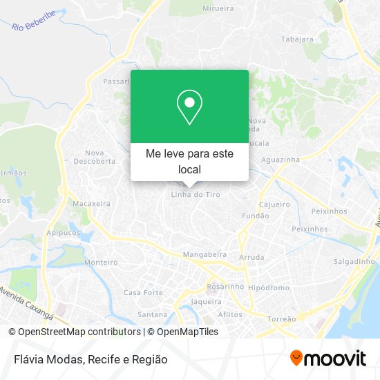 Flávia Modas mapa
