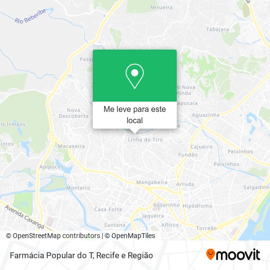 Farmácia Popular do T mapa