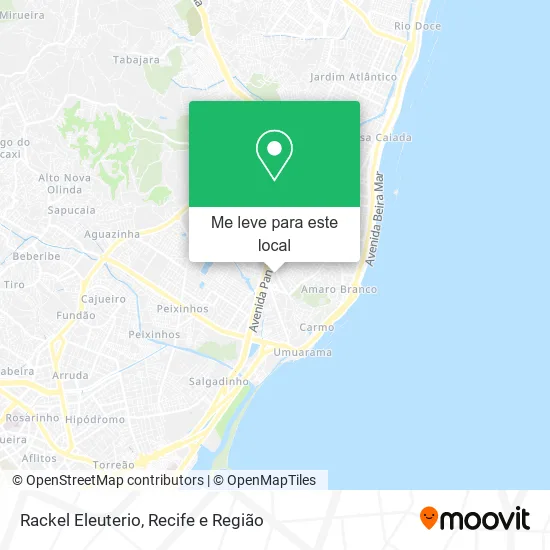 Rackel Eleuterio mapa